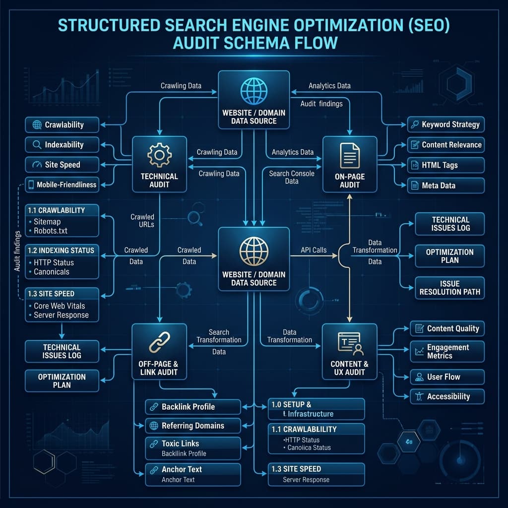 Semantic SEO Audit Wireframe